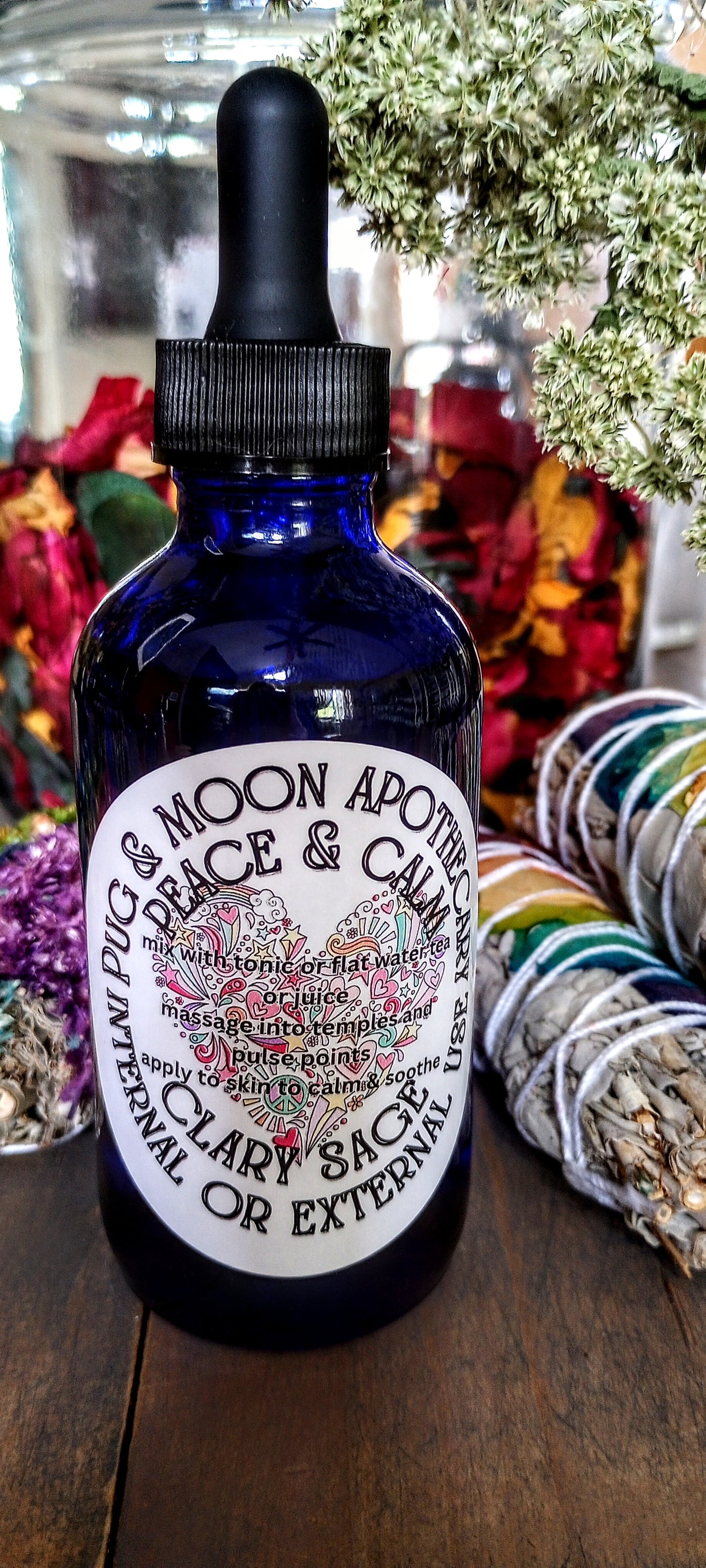 Peace & Calm Clary Sage Tonic