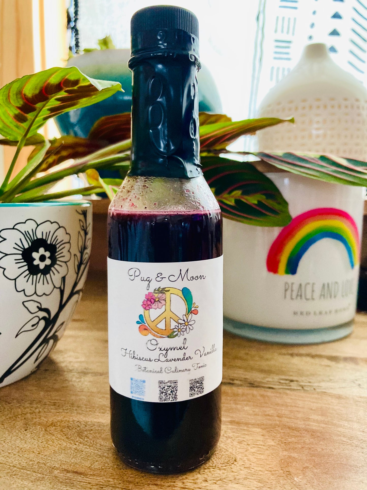 Hibiscus Lavender & Vanilla Oxymel