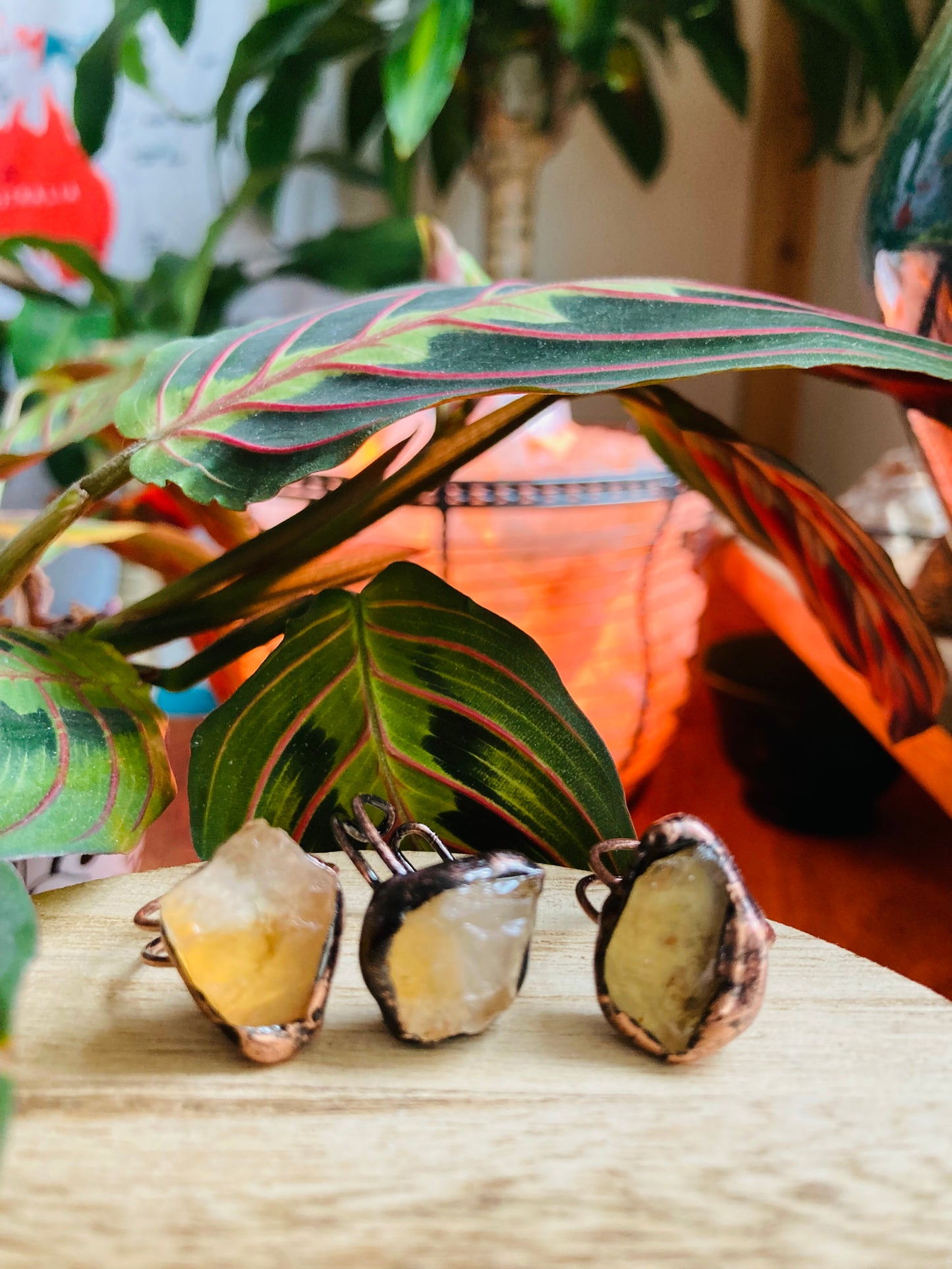 Bronze & Stone Rings