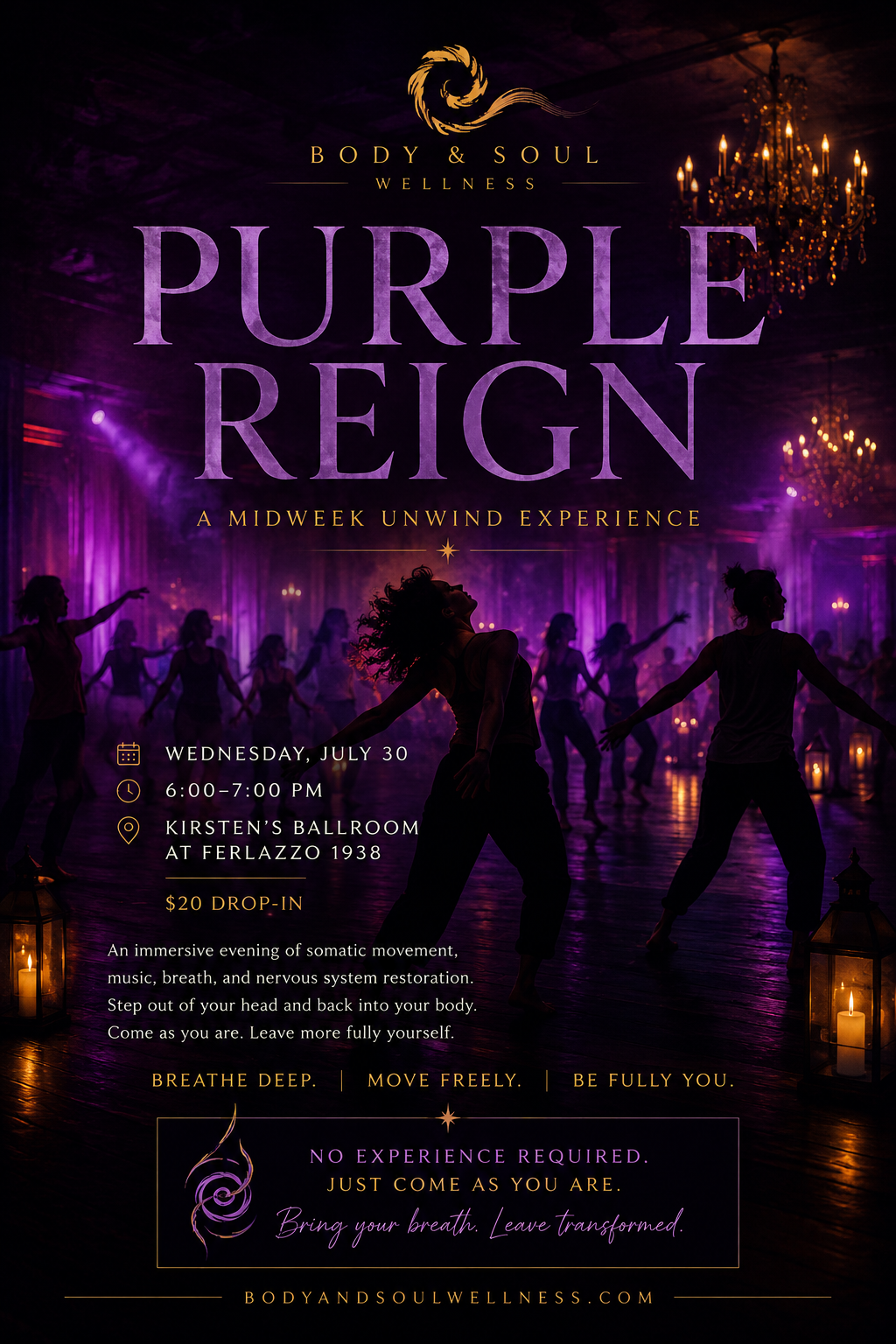 Purple Reign: An Embodied Gathering | July 30