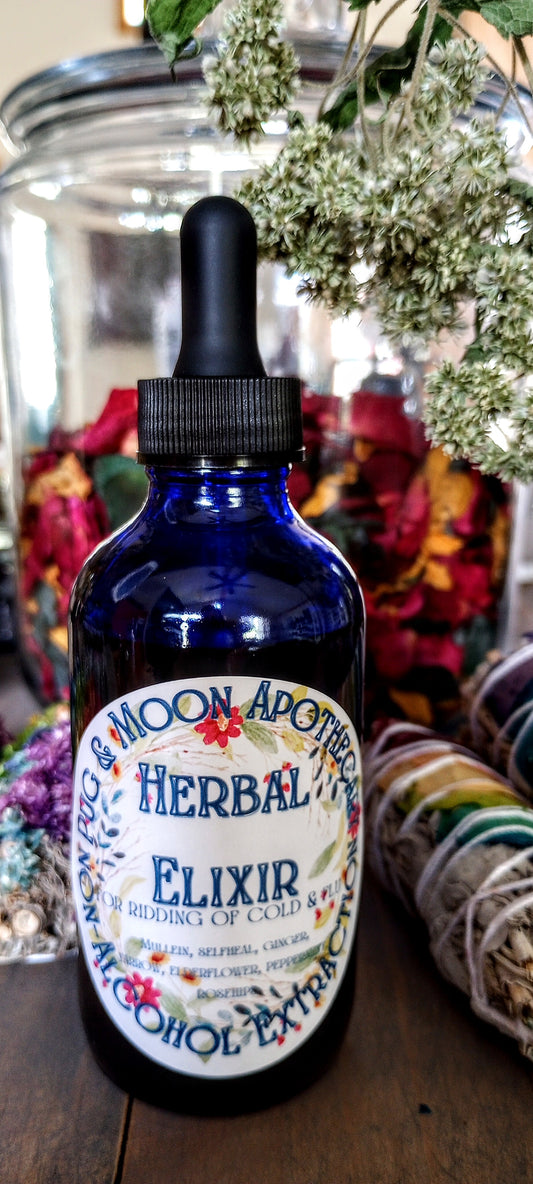Herbal Elixir for Colds & Flu